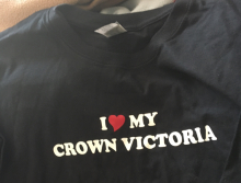 I heart crown victoria t-shirt